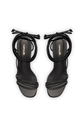 Sara Sandal In Black Leather