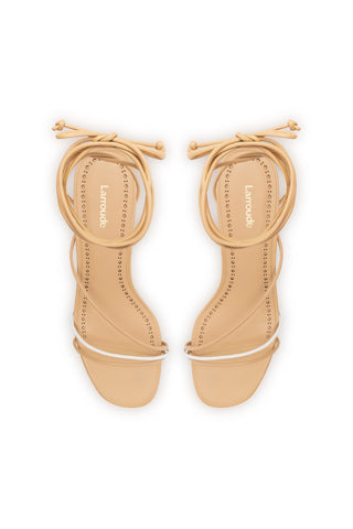 Sara Sandal In Tan Leather