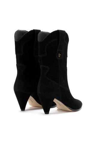 Thelma Boot In Black Suede