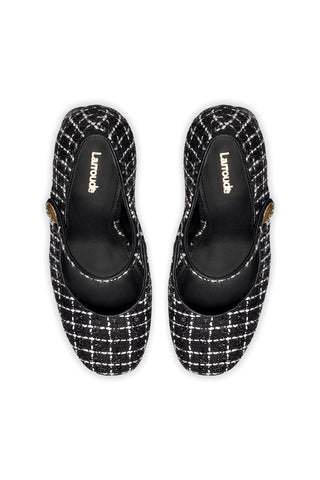 Emma Pump In Black Tweed