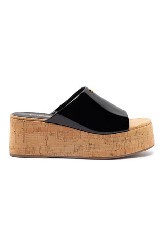 Charli Mule In Black Patent Leather