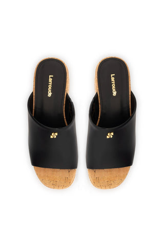 Charli Mule In Black Patent Leather