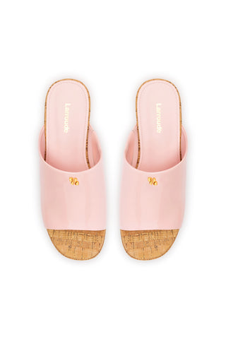 Charli Mule In Tulip Leather