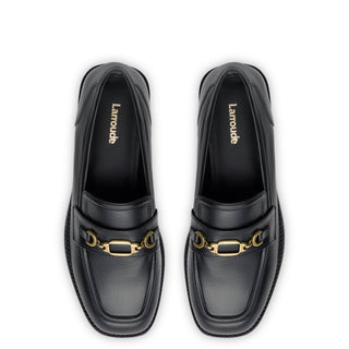 Patricia Loafer In Black Leather