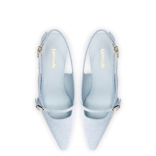 Ines Pump In Maya Denim