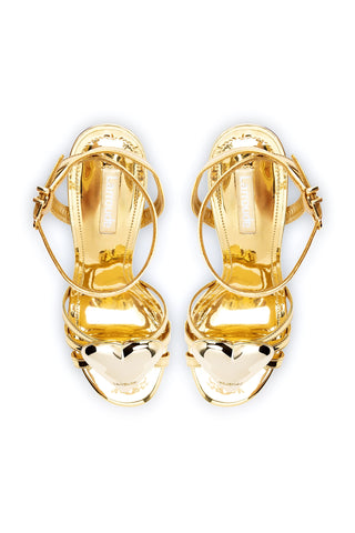 Amore Sandal in Gold Specchio