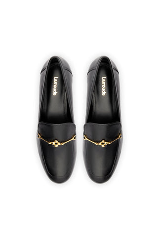Katherine Loafer In Black Leather
