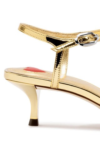 Grace Pump In Gold Specchio