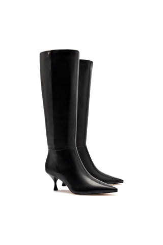 Georgia Boot In Black Leather