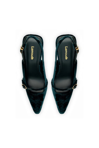 Ines Hi Pump In Jungle Velvet