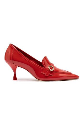 Susan Pump In Scarlet Patent Leather