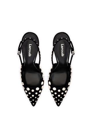 Kaitlan Studs Pump In Black Suede