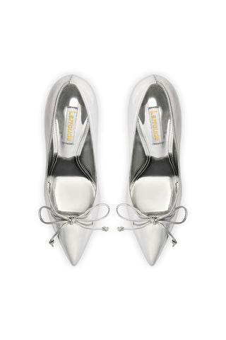 Linda Pump In Silver Specchio