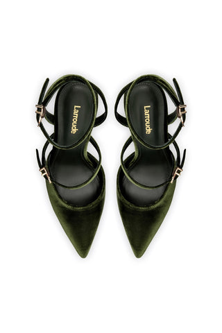 Kris Pump In Bosco Velvet