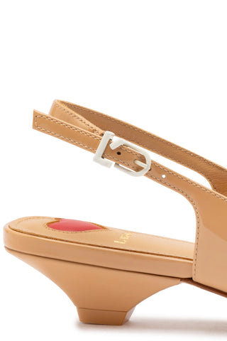 Franca Pump In Tan Patent Leather