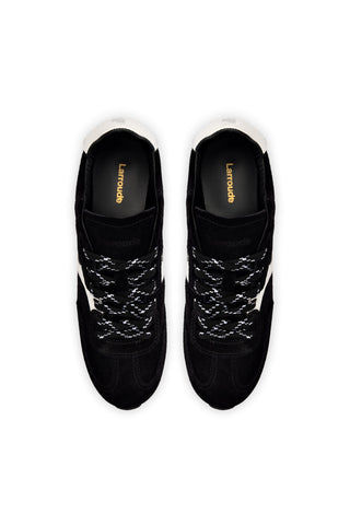 Stella Sneaker In Black Suede
