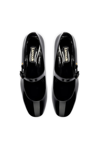 Blair Flatform In Black Patent Leather