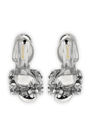 Morgan Sandal In Silver Specchio